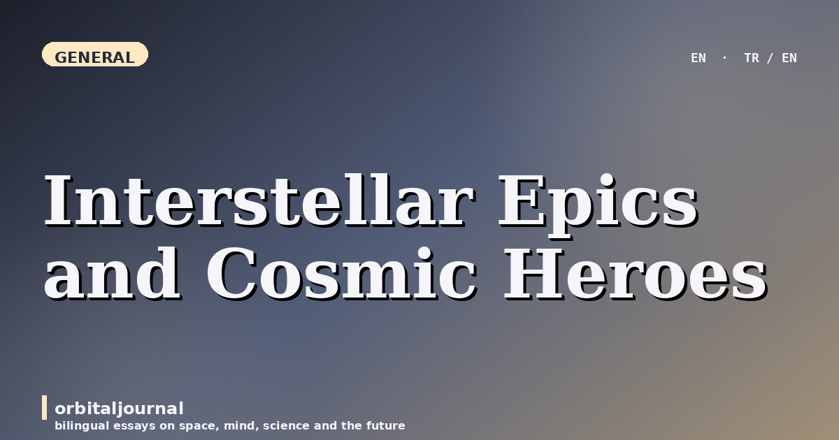 Interstellar Epics and Cosmic Heroes