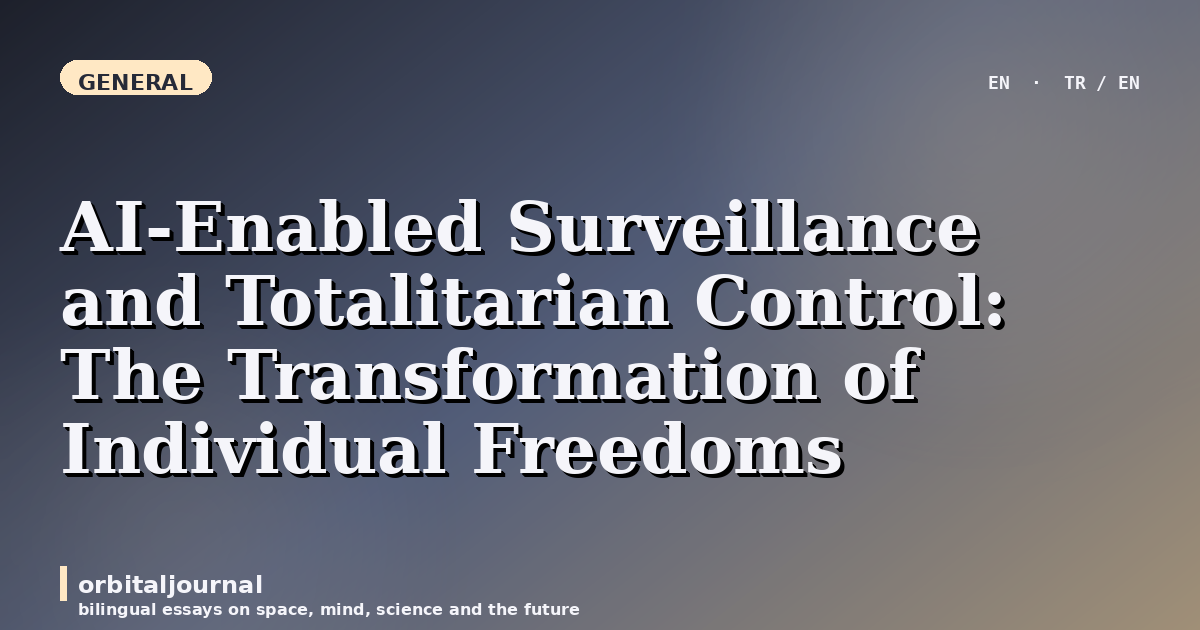 AI-Enabled Surveillance and Totalitarian Control: The Transformation of Individual Freedoms